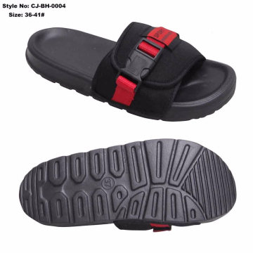 Cj-Bh-0004 Competitive Price Summer Custom Buckles Slide Sandal